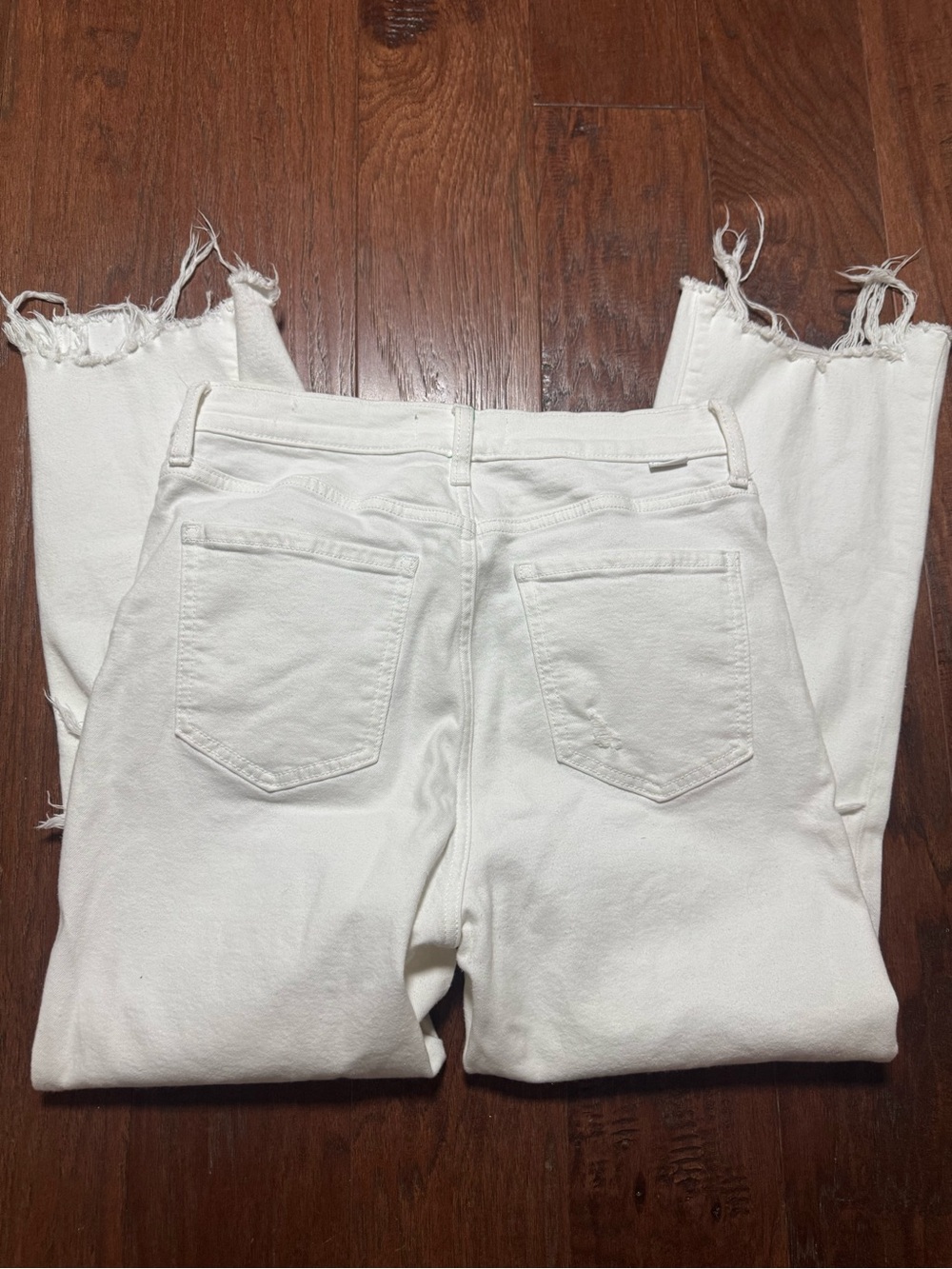 DAZE White Distressed High-Rise Jeans! Size 29! - Picture 6 of 10